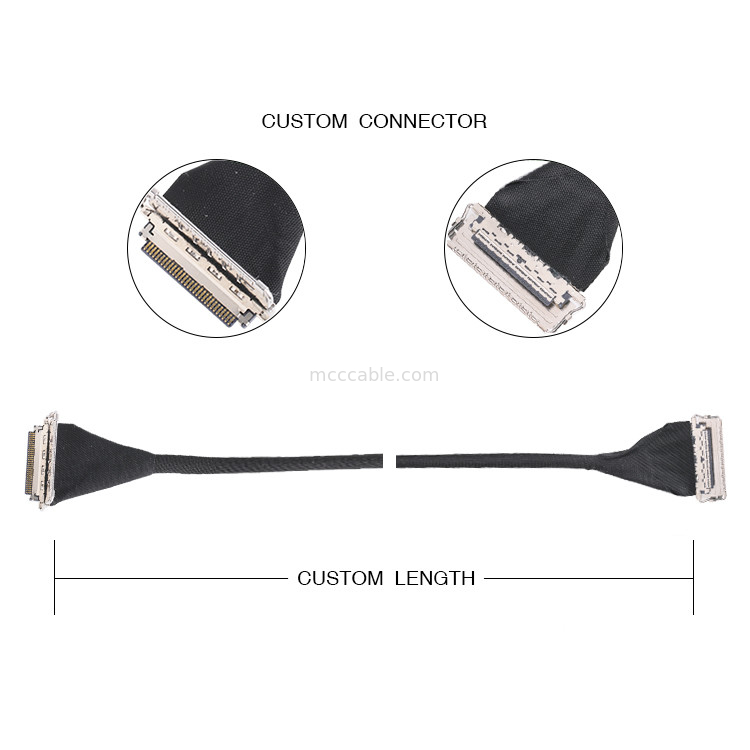 20679 0,4 mm Pitch 20pin 30pin 40pin 50pin Micro connecteur coaxial Direction horizontale