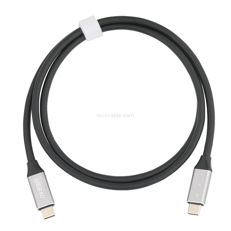 Câble d'extension à grande vitesse d'usb, type-c d'USB au type-c 4,0, 40Gbps d'USB