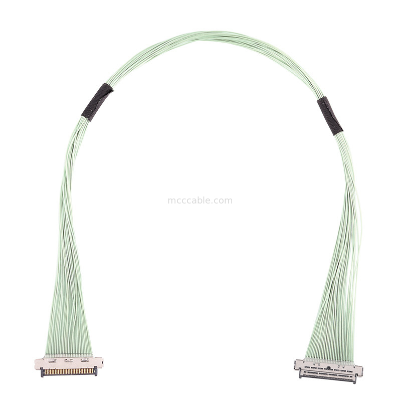 Cable connecteur coaxial micro du câble coaxial de liaison 0.4mm de KEL USL20 30SS de connecteur micro du lancement IDC
