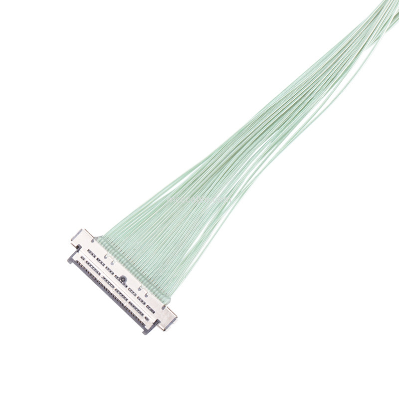 Cable connecteur coaxial micro du câble coaxial de liaison 0.4mm de KEL USL20 30SS de connecteur micro du lancement IDC