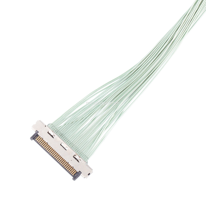 Cable connecteur coaxial micro du câble coaxial de liaison 0.4mm de KEL USL20 30SS de connecteur micro du lancement IDC