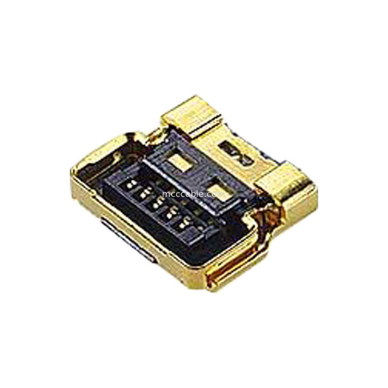 20857 005T 20907 005E 3568 0051 20854-005E 02 Plug Shell A Assemblage du réceptacle de logement câble coaxiale micro