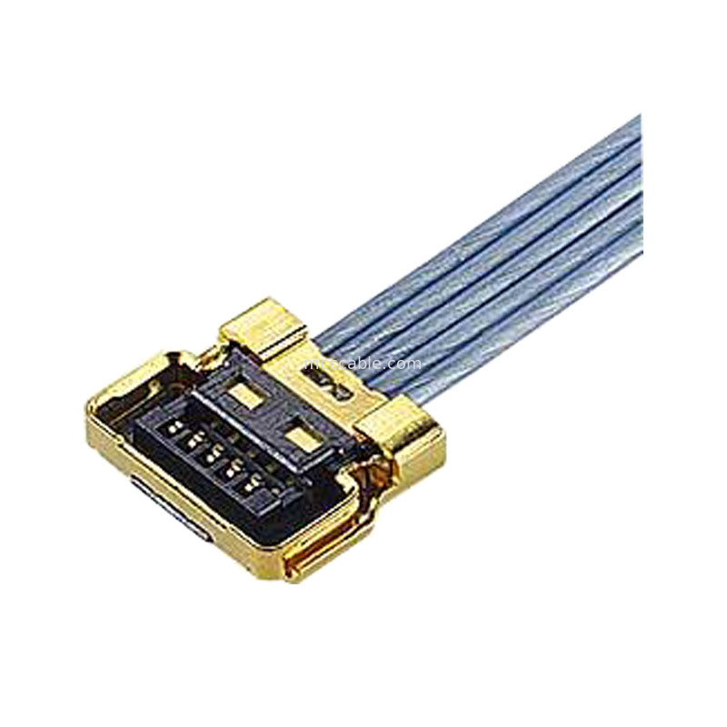20857 005T 20907 005E 3568 0051 20854-005E 02 Plug Shell A Assemblage du réceptacle de logement câble coaxiale micro