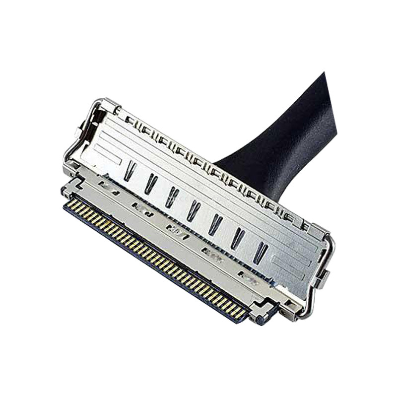 20679-030T-01 Micro câble coaxial 0,4 mm de trame Connecteur micro coaxial de type d'accouplement horizontal