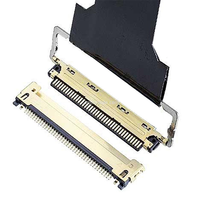 20472 20473-040T-10R 20474-040E-12 Type d'accouplement horizontal Connecteur micro-coaxial avec verrou mécanique