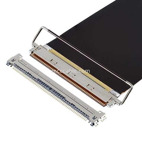 60P  CAF 20858-060T-01 0,4 mm d'envergure, type d'accouplement horizontal Connecteur FPC avec verrou mécanique