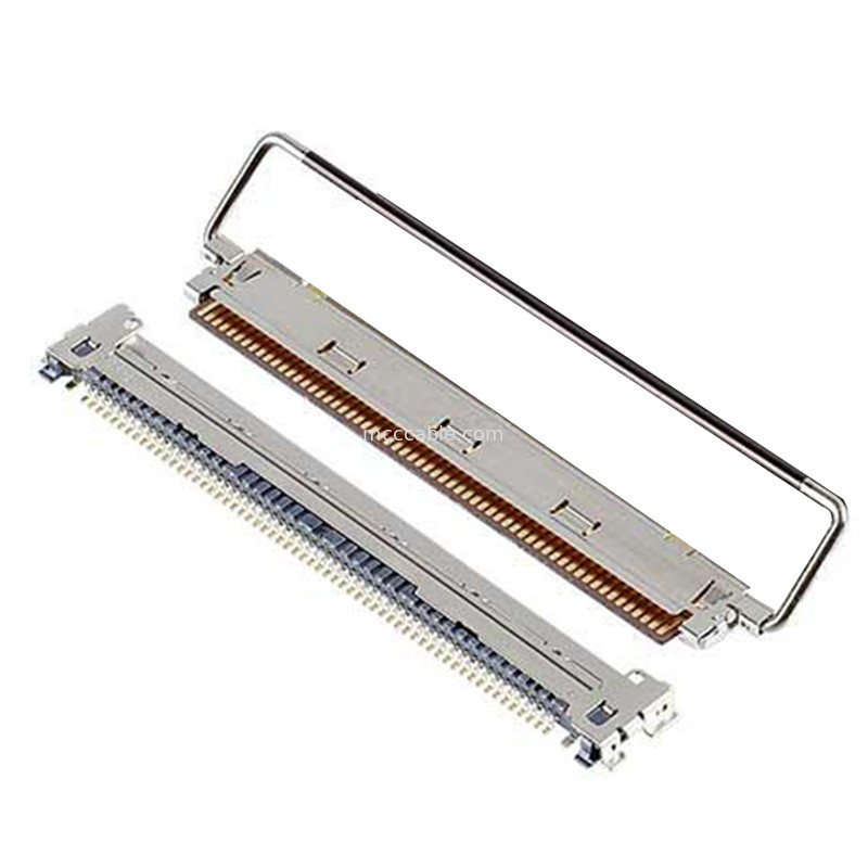 60P  CAF 20858-060T-01 0,4 mm d'envergure, type d'accouplement horizontal Connecteur FPC avec verrou mécanique