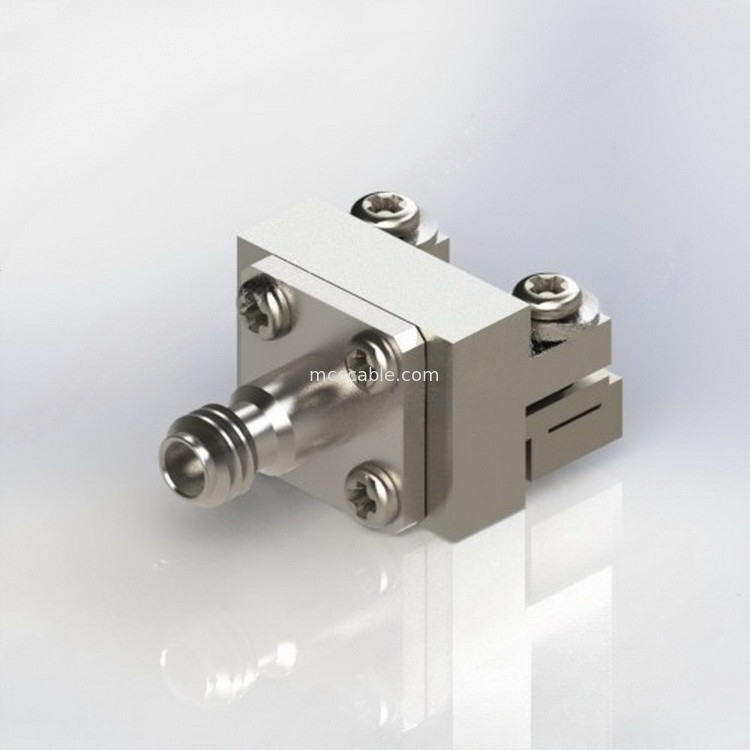 Connecteur coaxial du laiton 1mm rf d'OEM avec .009