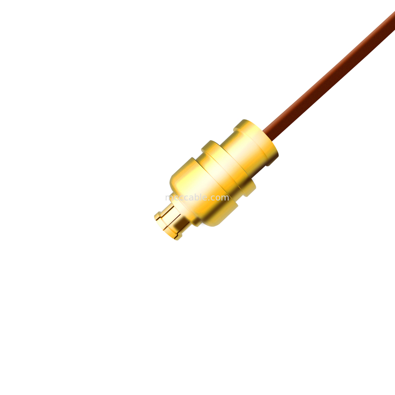 0,047 prises droites masculines semi rigides de Sma du câble 5G coaxial Te 1996771-1 à Smpm Jack féminin
