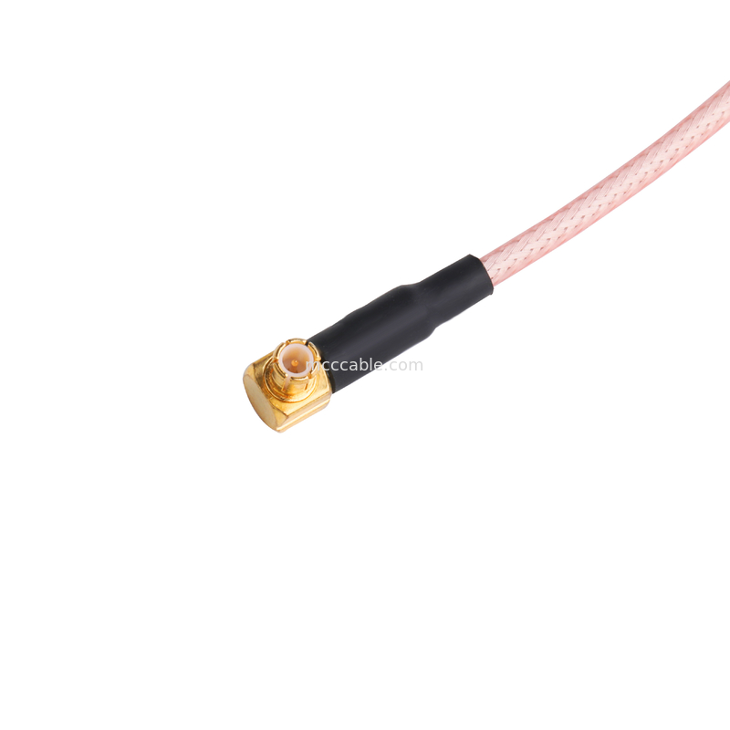Câble coaxial de liaison de câble équipé Rg316 au câble de grande vitesse de samtec du connecteur ROHS de rf