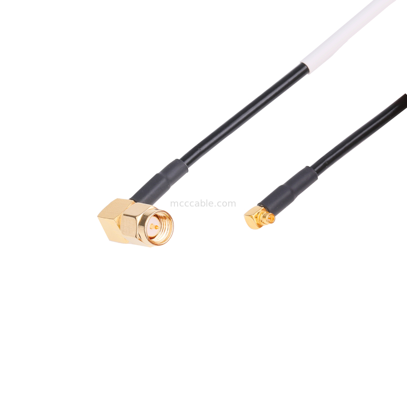 Prise masculine R/A micro de Sma de câble équipé Rg174 à Ra Mmcx Male Plug