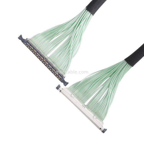 20496-040T-40 20497-040T-30 2679-040-10 20498-040E-41 40P LVDS câble micro coaxiale