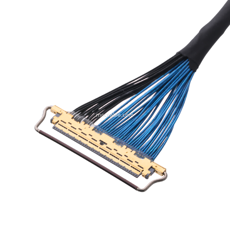 20633-250T-01S 50P 0,4 mm d'envergure Type d'accouplement horizontal Connecteur micro-coaxial avec verrou mécanique