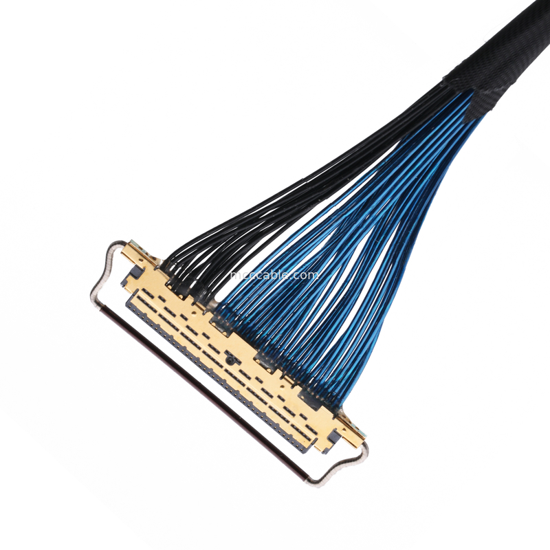 20633-250T-01S 50P 0,4 mm d'envergure Type d'accouplement horizontal Connecteur micro-coaxial avec verrou mécanique