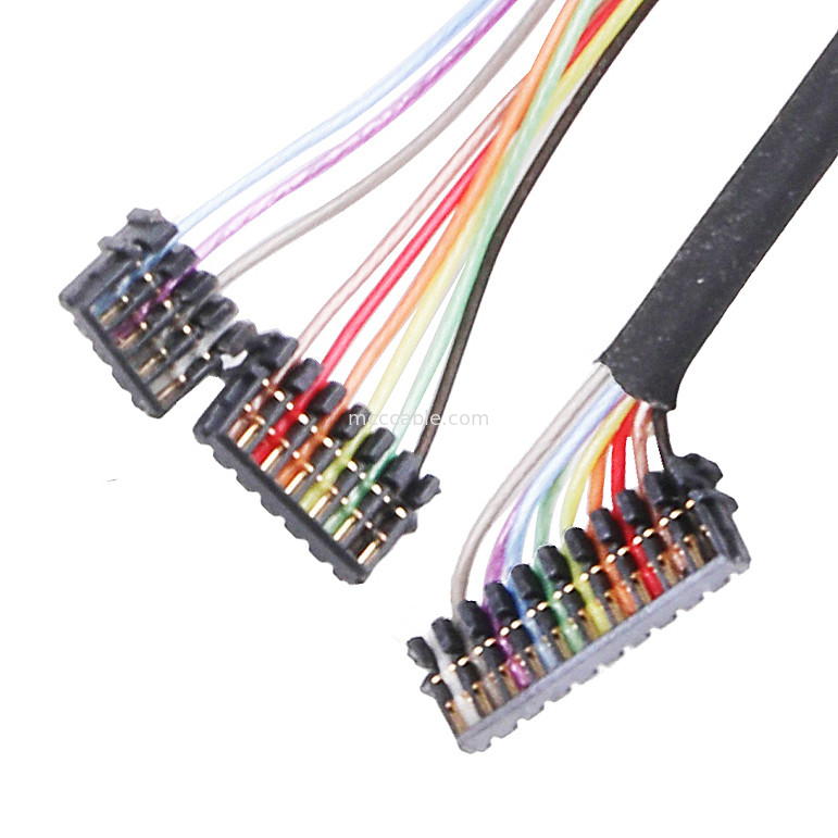 0,6 connecteurs coaxiaux micro du câble équipé de LANCEMENT JST 04XSR-36KHF 06XSR-36KHF 10XSR-36KHF