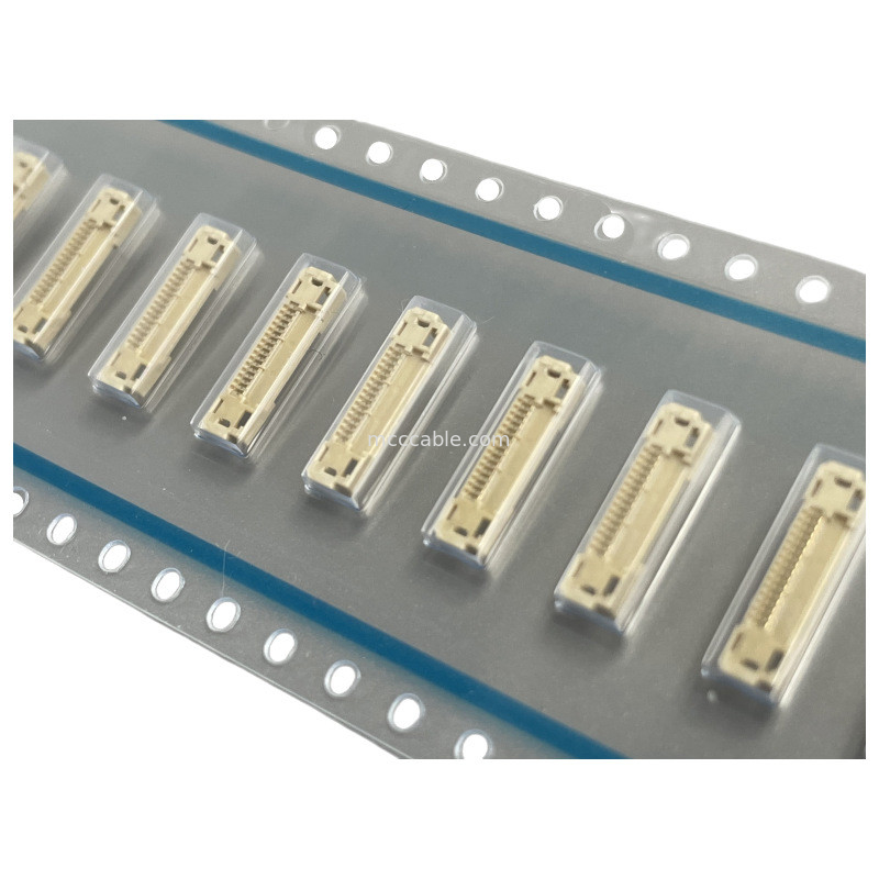 Câble fait sur commande d'informatique du harnais LVDS de fil de DF36C-15P-0.4SD pour la caméra de cardan