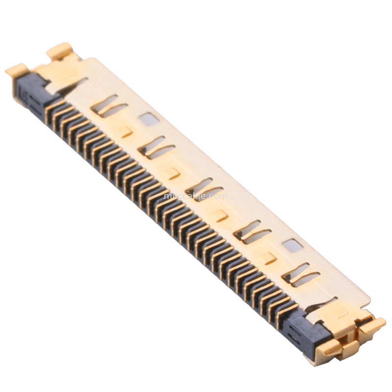 Lancement de DF81 30P SHL 30S Lvds 30 Pin Connector Cable 0.4mm à coaxial micro