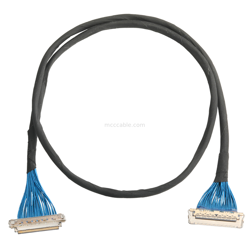 40P câble EDP 20679-040T-01 0,4 mm type d'accouplement horizontal de l'envergure personnaliser OEM / ODM ROHS