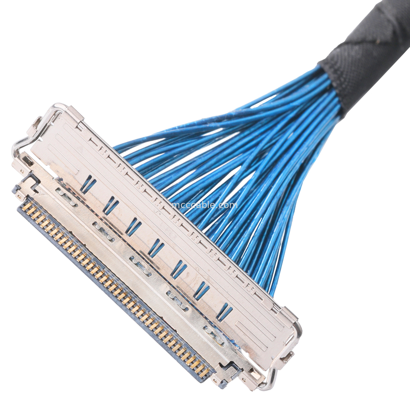 40P câble EDP 20679-040T-01 0,4 mm type d'accouplement horizontal de l'envergure personnaliser OEM / ODM ROHS