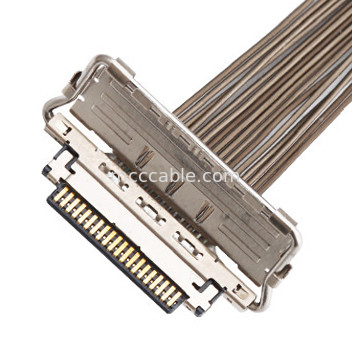connecteur coaxial micro d'affichage de lvds d' 20679-20p de câble d'informatique du lancement LVDS de 0.4mm