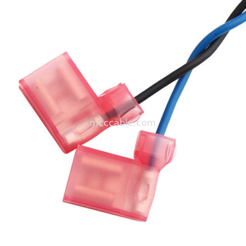 TE 2-520129-2 à micro de Molex 0430250408 ont adapté le double câble équipé de câble de rangée de 3,0 récipients