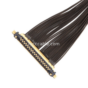 Cable coaxiale micro série 30P 20531-034T-02 à 20531-034T-02 0,25 mm de hauteur