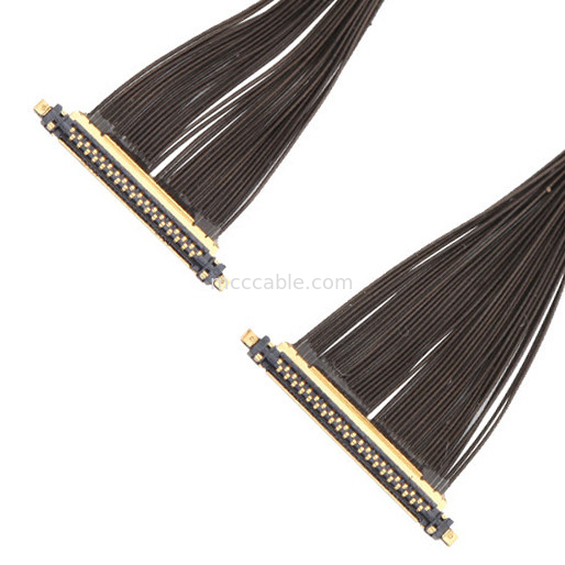 Cable coaxiale micro série 30P 20531-034T-02 à 20531-034T-02 0,25 mm de hauteur