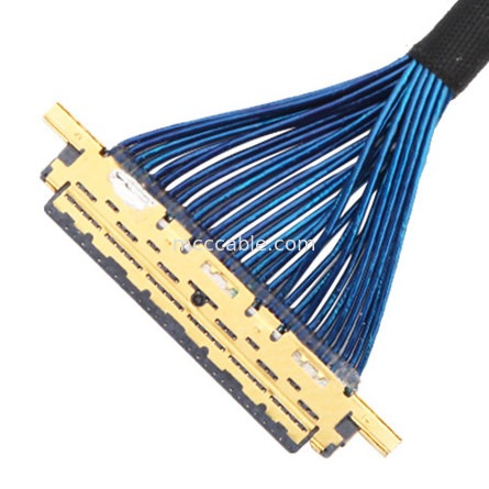 Micro Coaxial 20453-230T-03 à 20453-230T-03 Assemblage de câble Lvds Edp 0,5 mm de hauteur