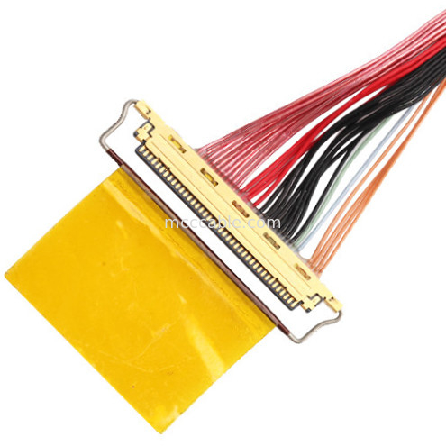 36AWG Assemblage de câbles Lvds I  20453-240t-01 à 20453-240t-01 40P 0,4 mm de hauteur