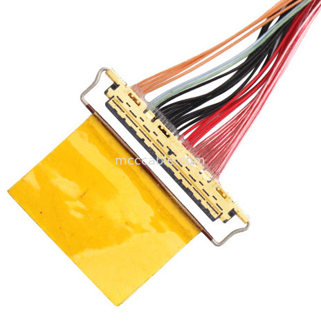 36AWG Assemblage de câbles Lvds I  20453-240t-01 à 20453-240t-01 40P 0,4 mm de hauteur