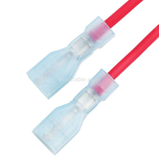 6 Assemblée de harnais de fil de longueur de la borne 100mm Molex 1722582106 à 4 Pin TE 208130-1