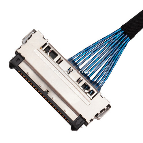 41 DIFFICULTÉ 41P du câble équipé d'informatique LVDS de Pin JAE aux HEURES FX15S-41P-0.5SD