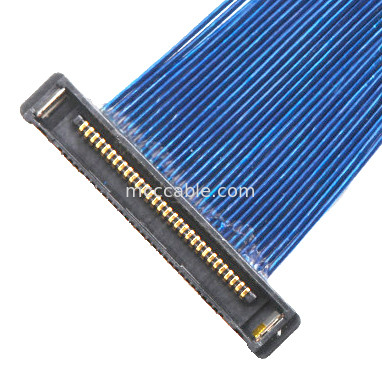 Connecteur micro d'affichage de 30 de Pin d'informatique  de câble coaxial de liaison lvds de l'Assemblée 20380-R30T-06