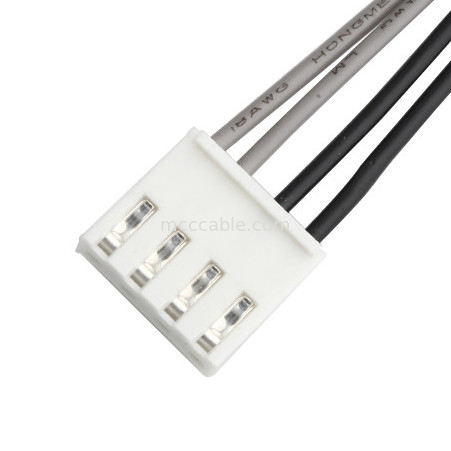 ISO13485 12 Assemblée Jst Vhr-4n Jst Vhr-2n R3 de cable électrique de longueur de Pin 22AWG 100mm