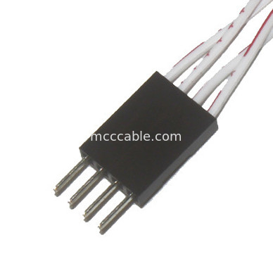 Connecteur de 4 Pin Flat Flexible Ribbon Cable Dupont pour le câble modèle d'hélicoptère de Rc