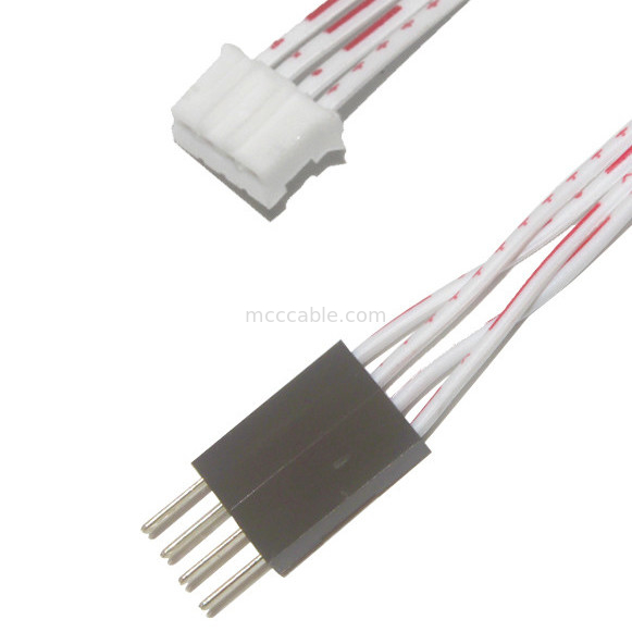 Connecteur de 4 Pin Flat Flexible Ribbon Cable Dupont pour le câble modèle d'hélicoptère de Rc