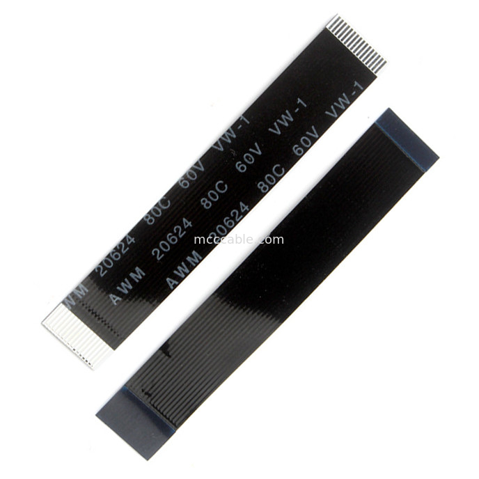 4 câble de Pin FFC FPC, câble plat d'OEM FFC pour le connecteur d'affichage de lvds d'imprimante
