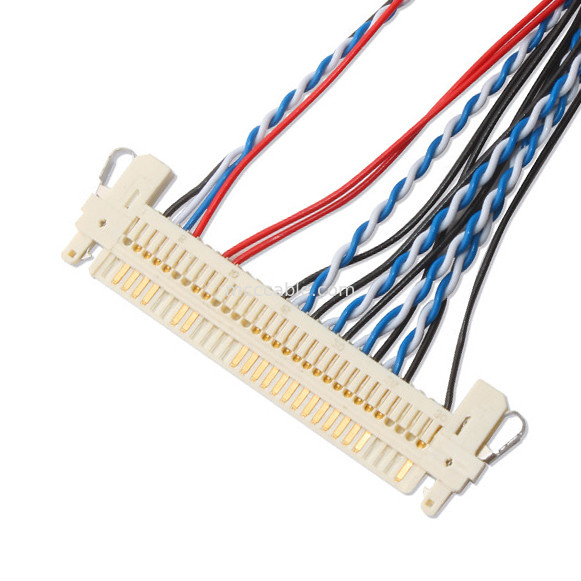 30 Pin Lvds Cable, 30 Pin Lcd Panel Fi X30HL B au câble de DF19 20S Lvds
