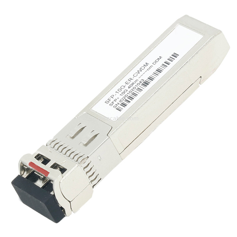 SFP-10G-ER-CWDM 40km DDM a soutenu le canal SFP de fibre pour l'Ethernet