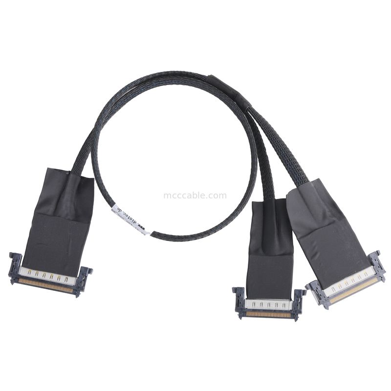 Connecteur du câble AWG40 d'informatique de JAE Series Coaxial LVDS OD 0.35mm avec ROHS