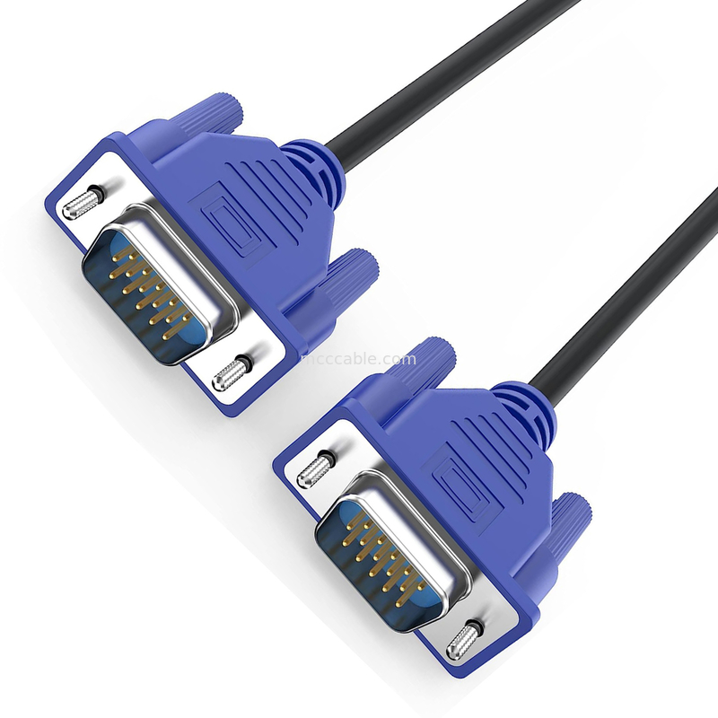 Mâle au cable connecteur flexible plat masculin de ruban pour le moniteur d'ordinateur de TV