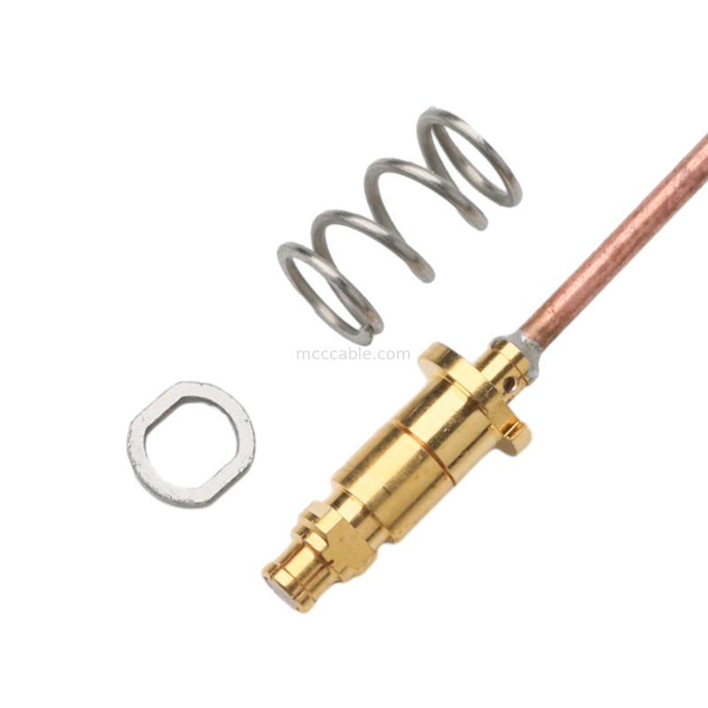Connecteur SSMP-KB1B TE 1996771-1 Connecteur coaxial RF en cuivre