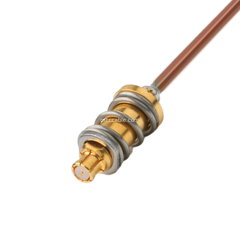 Connecteur SSMP-KB1B TE 1996771-1 Connecteur coaxial RF en cuivre