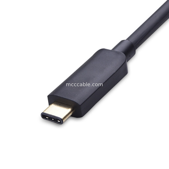Connecteur d'assemblage de câble LCD LVDS USB-C à DVI