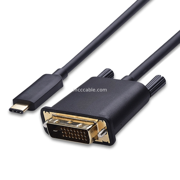 Connecteur d'assemblage de câble LCD LVDS USB-C à DVI