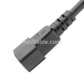 Adaptateur de connecteur C14 à C5 câble d'adaptateur d'alimentation 7a 250v 18 Awg