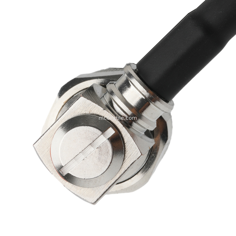 Connecteur RF Lmr-240 câble RF à faible perte noir Sma mâle prise droite à N prise mâle prise à angle droit