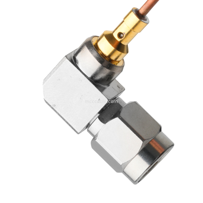 Vita 67 Smpm câble coaxial droit semi-rigide prise à Ra Sma prise à angle droit connecteur Sro47
