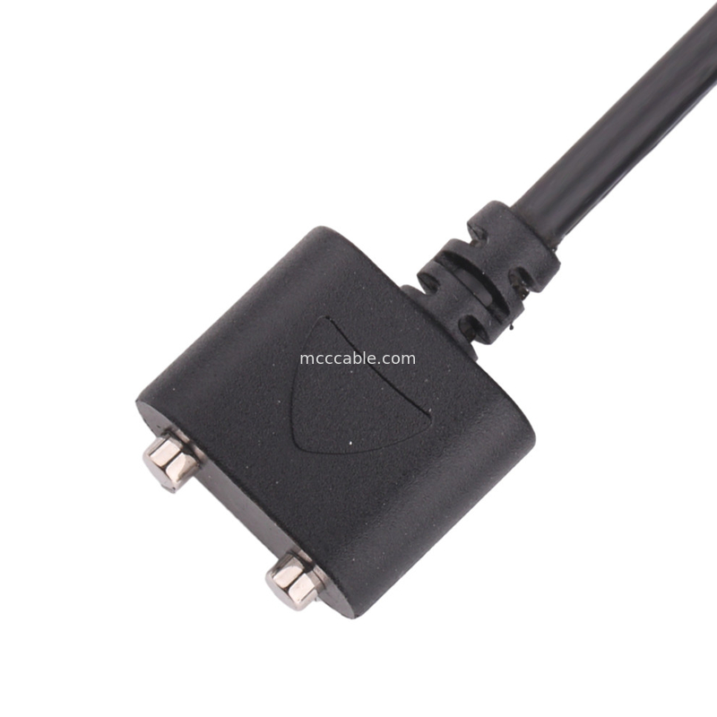 Connecteur magnétique à USB 2.0 A / M 4p Ld Pénatural Hf Blanc Pvc 45p Rohs