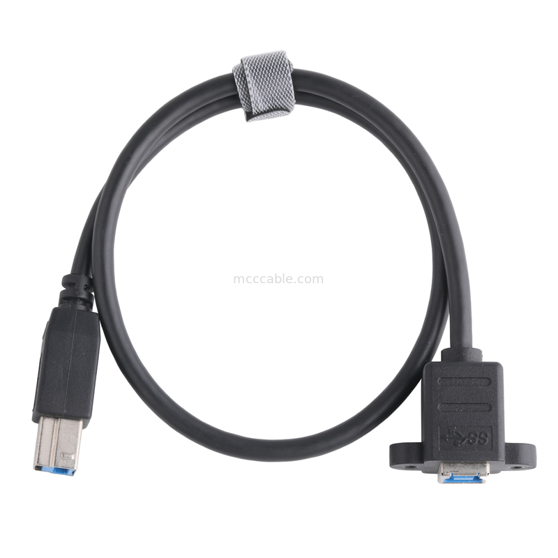 Connecteur de câble d'imprimante Plug and Play USB 3.0 B homme à femme USB 3.0 Bm à Bf